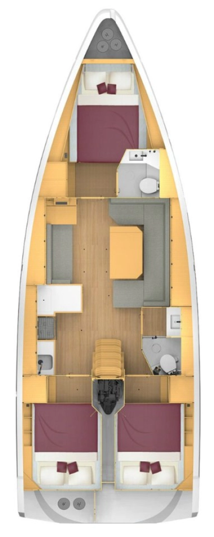 Sailboat for rent Pirovac at the best price