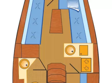 Bareboat Rental Sailboat Bavaria with a boat licence