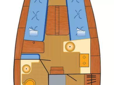 Yacht charter Barth cheap Hanse 315