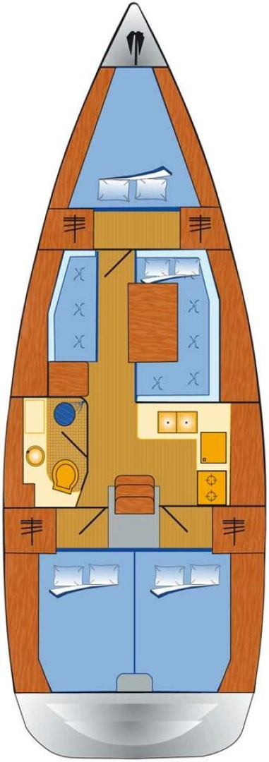 Sailboat for rent Flensburg at the best price