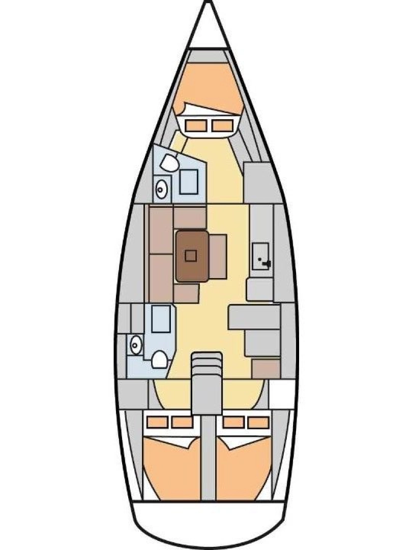 Yacht charter Fethiye cheap Dufour 405 Grand Large
