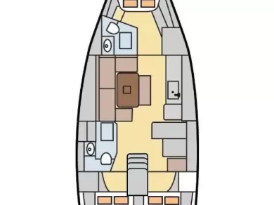 Yacht charter Fethiye cheap Dufour 405 Grand Large