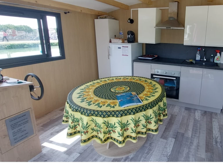 Houseboat rental with or without captain phoebus Moissac