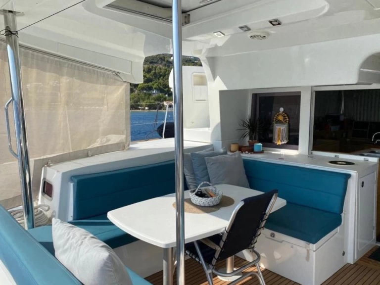 Lagoon Lagoon 450 F charter bareboat or captained in  Alimos