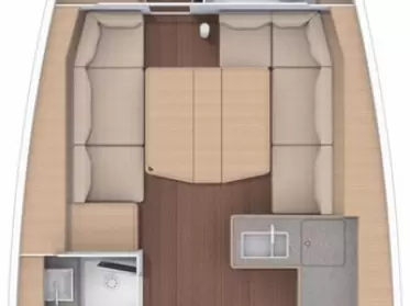 Sailboat rental in Trogir - Dufour Dufour 390