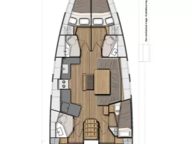 Rent a Bénéteau Oceanis 46.1 Seget Donji