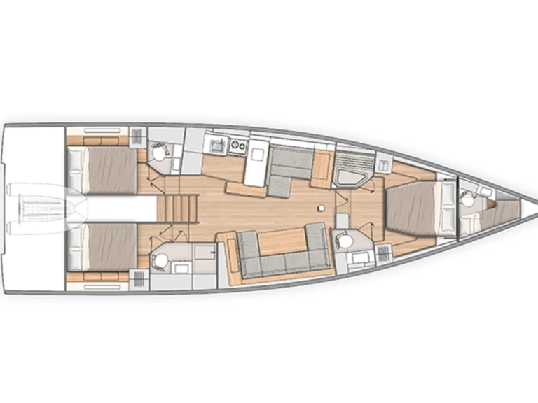 Rent a Bénéteau Oceanis 54 Road Town