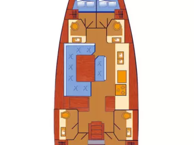 Sailboat rental with or without captain Jeanneau Ellinikó