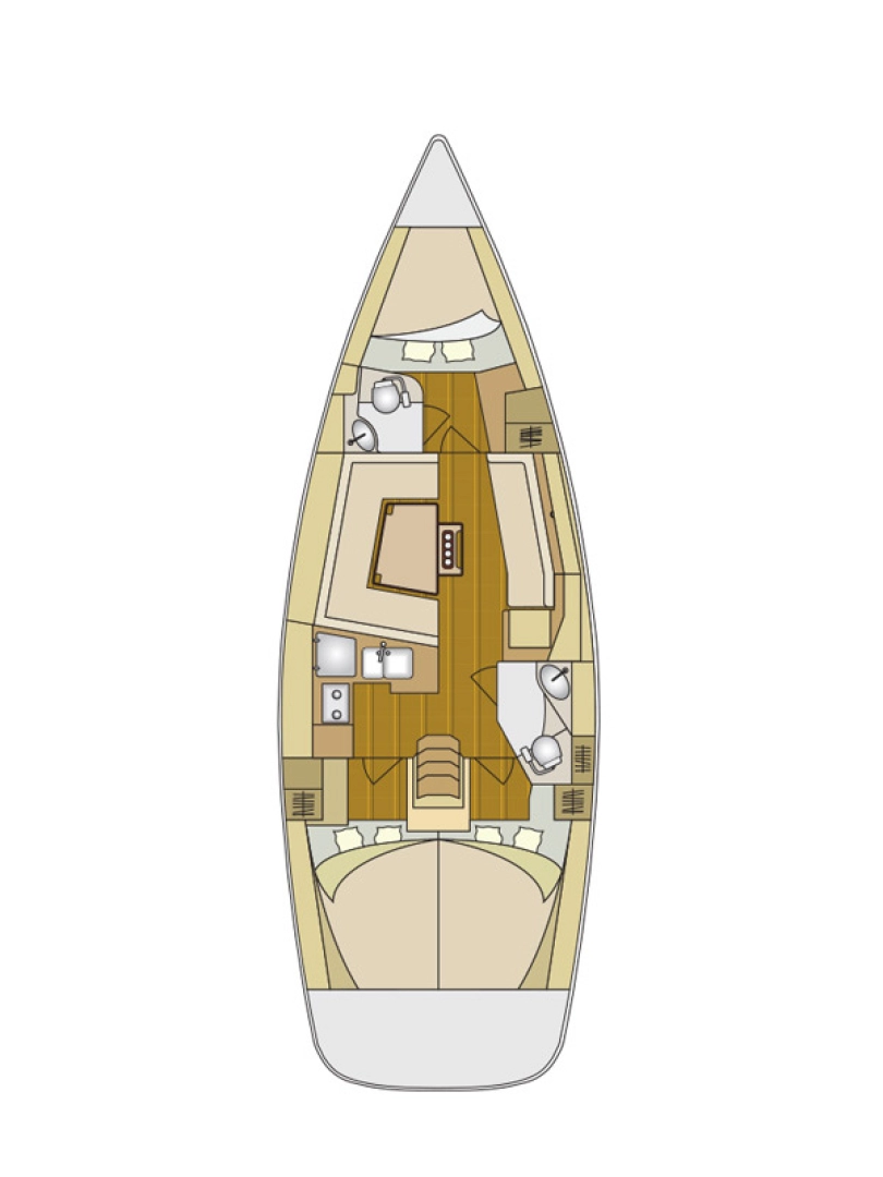 Bareboat Rental Sailboat Elan with a boat licence