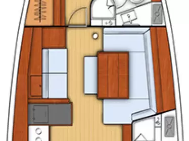 Yacht charter Göcek cheap Oceanis 45