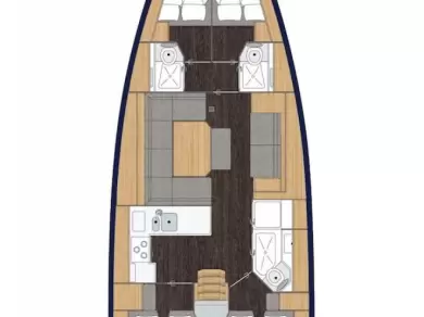 Sailboat for rent Seget Donji at the best price