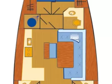 Bareboat Rental Sailboat Bavaria with a boat licence