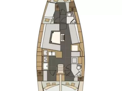 Boat rental Elan Impression 45 in Novi Vinodolski on Samboat