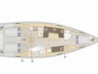 Rent a Hanse Hanse 418 Lávrio