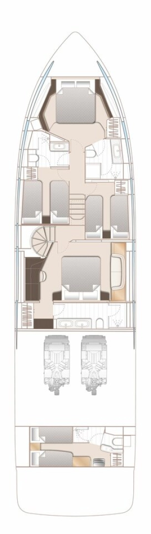 Luxury Yacht for rent Podstrana at the best price