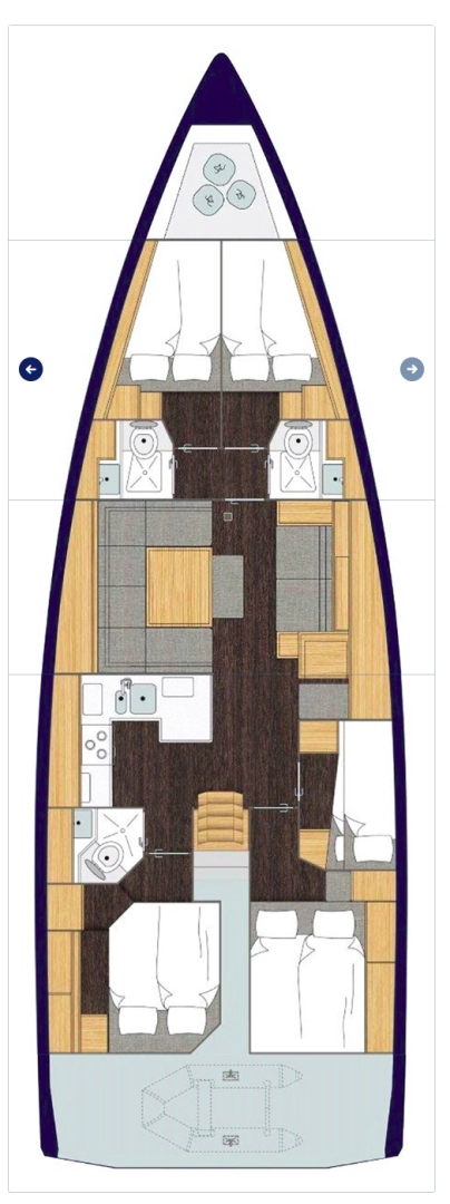 Sailboat for rent Kaštela at the best price
