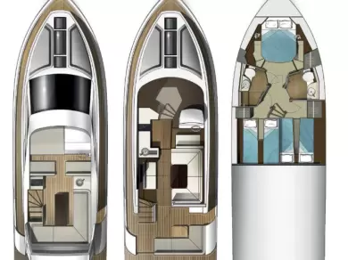 Yacht charter Sukošan cheap Galeon 420 Fly - 3 cab.