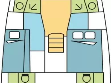 Yacht charter Olbia cheap Sun Loft 47