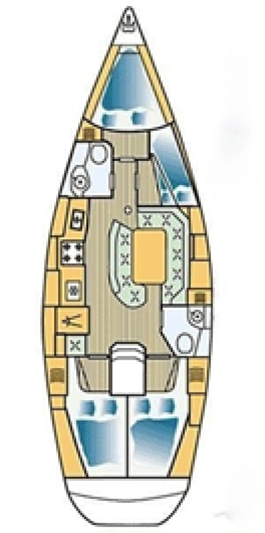 Rent a Jeanneau Sun Odyssey 42.2 Betina
