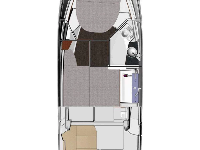 Yacht charter Pula cheap Merry Fisher 895