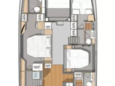 Motorboat rental in Annapolis - Fountaine Pajot Fountaine Pajot MY6