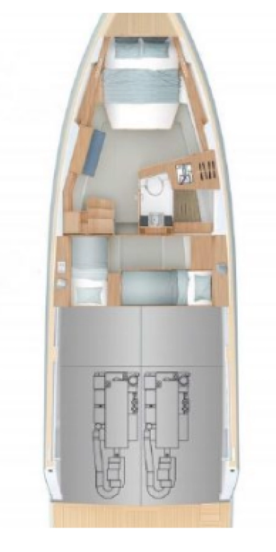 Yacht charter Portals Nous cheap Fjord 42 Open