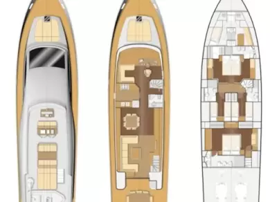 Luxury Yacht rental in Seget Donji - Permare Group Amer 86