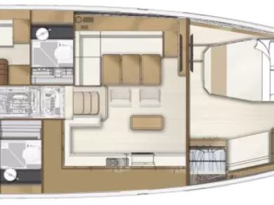 Rent a Jeanneau Jeanneau 55 - 3 + 1 cab. Road Town