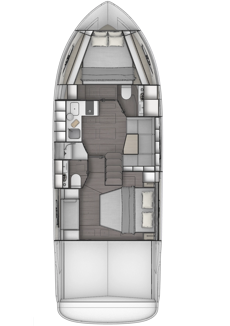 Yacht charter Trogir cheap Bavaria SR41