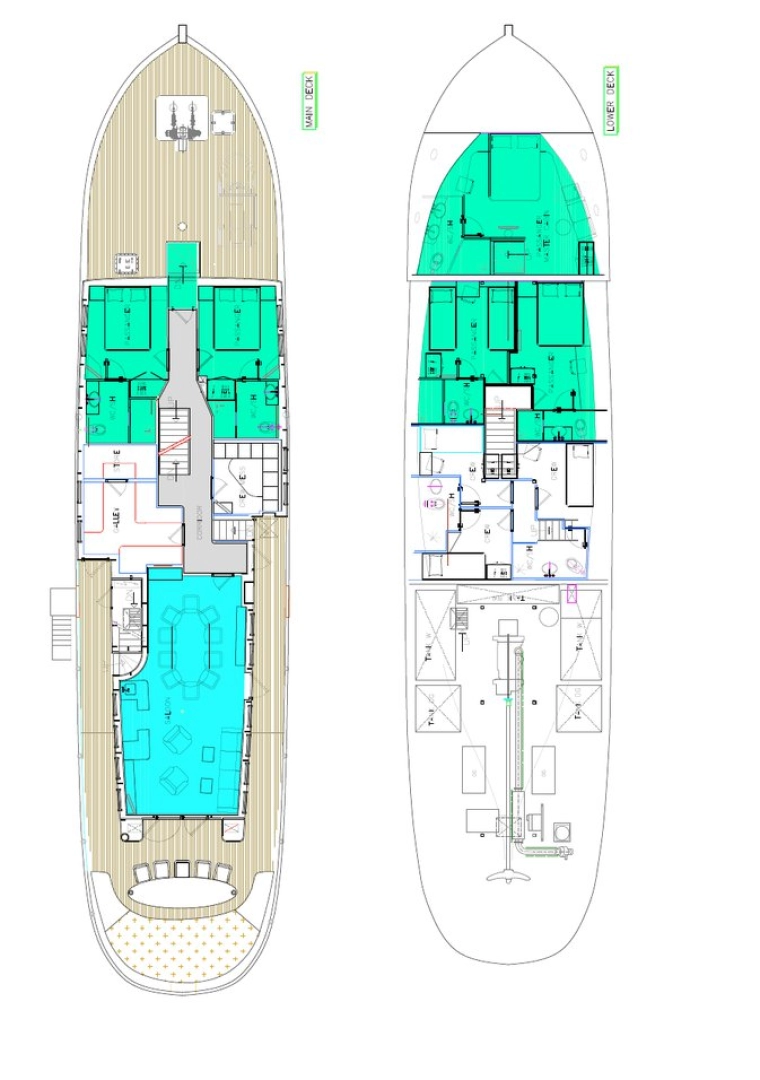 Bareboat Rental Luxury Yacht Custom Made with a boat licence