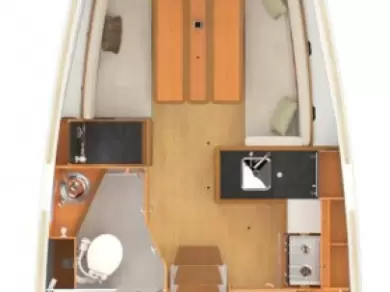 Bareboat Rental Sailboat Jeanneau with a boat licence