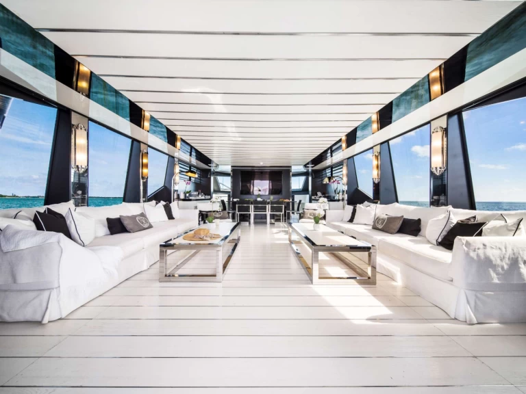 Tecnomar Double Shot charter bareboat or captained in  Nassau