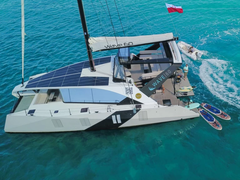 Wave Catamarans Summer charter bareboat or captained in  Paradise Island
