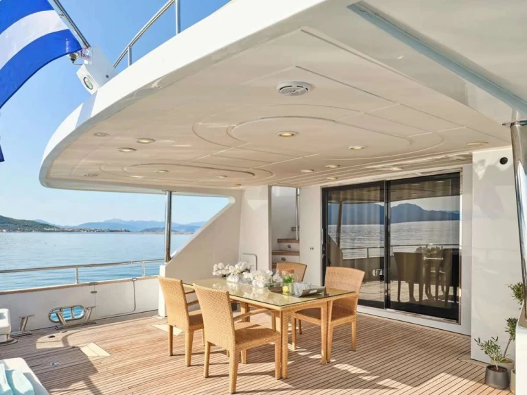 Bareboat Rental Luxury Yacht Technomarine with a boat licence