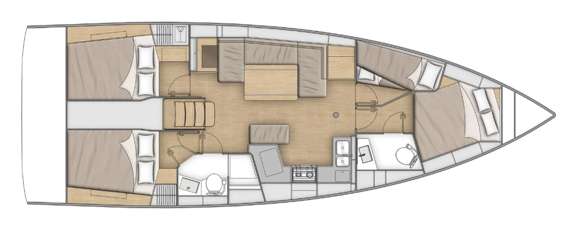 Sailboat rental in Alimos - Bénéteau Oceanis 40.1