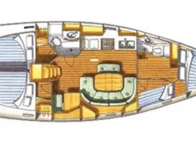 Boat rental Bénéteau Oceanis 411 Clipper in Alimos on Samboat