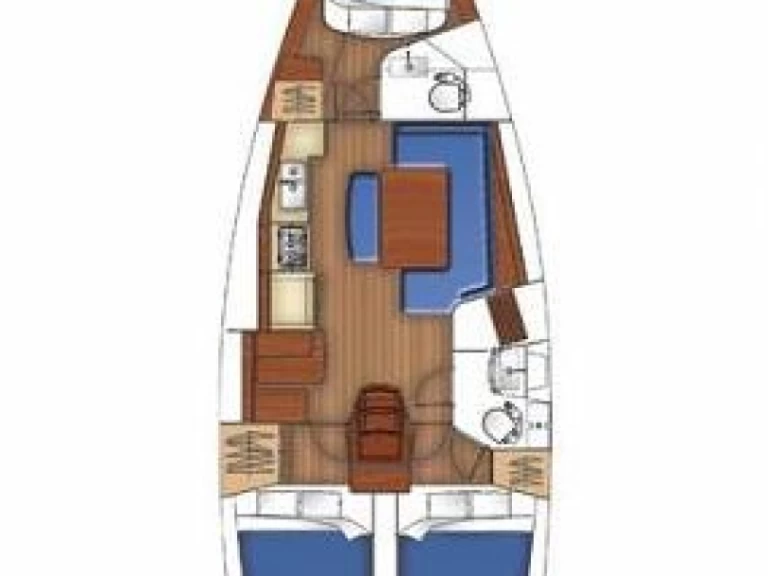 Sailboat rental with or without captain Bénéteau Adaköy