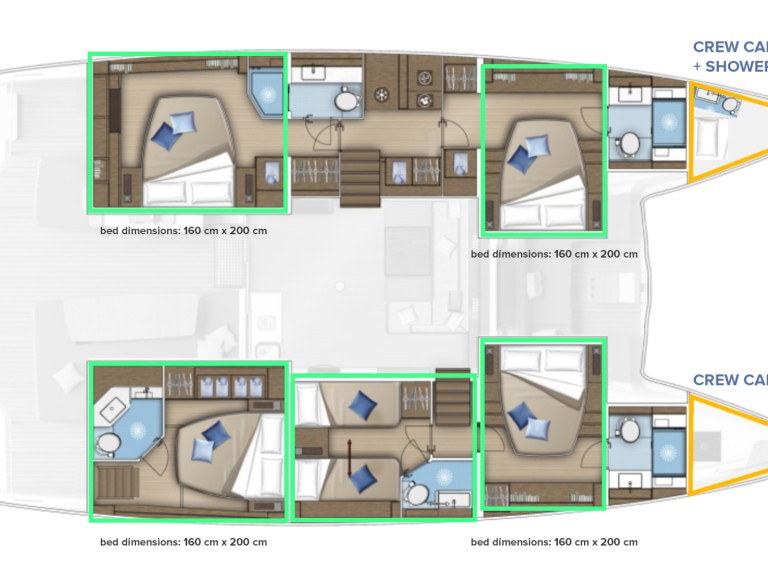 Lagoon Lagoon 55 in Kaštela on SamBoat