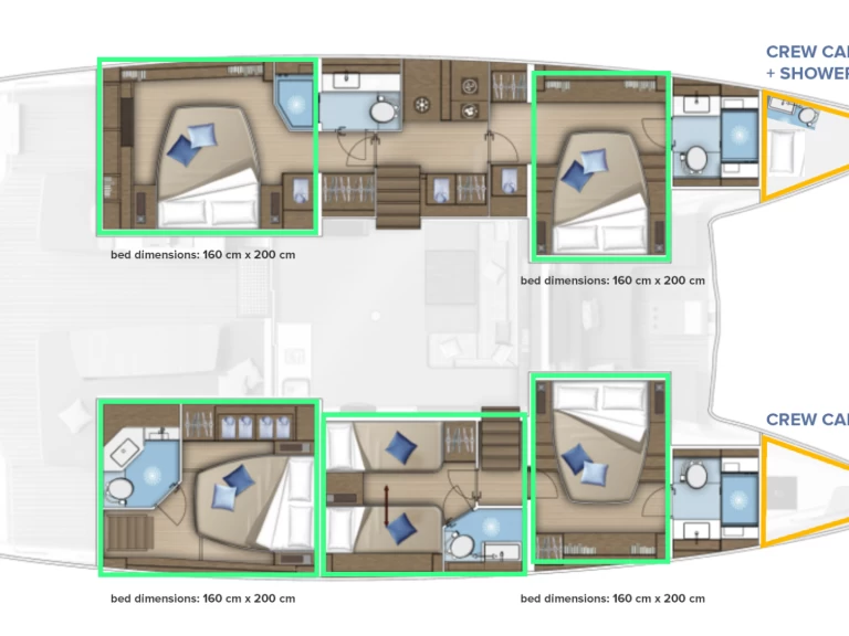 Lagoon Lagoon 55 in Kaštela on SamBoat