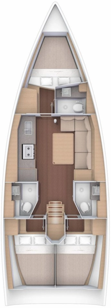 Sailboat rental with or without captain Dufour Rhodes (City)