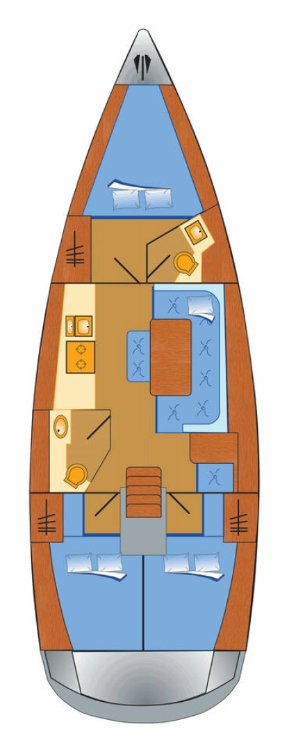 Sailboat for rent Barth at the best price