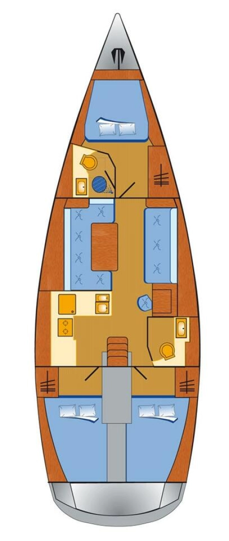 Sailboat rental in Flensburg - Dufour Dufour 40E