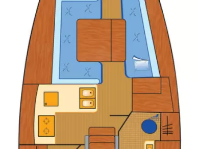 Yacht charter Barth cheap Oceanis 34.2