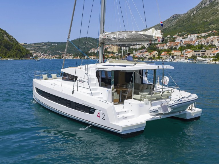 Bareboat Rental Catamaran Bali with a boat licence