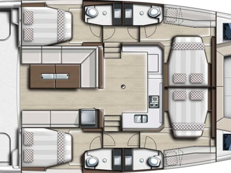 Bali Bali Catspace[G] charter bareboat or captained in  Kaštel Gomilica