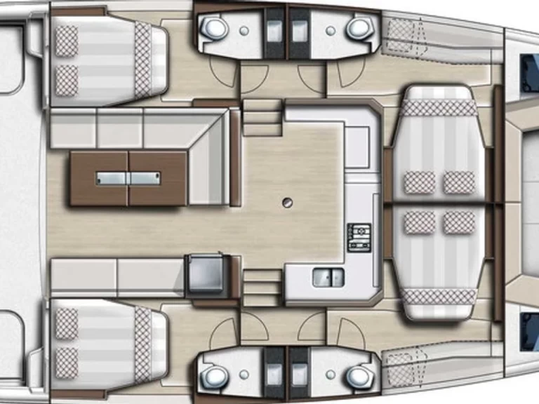 Bali Bali Catspace[G] charter bareboat or captained in  Kaštel Gomilica