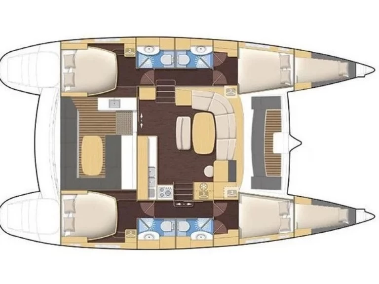 Yacht charter Préveza cheap Lagoon 440