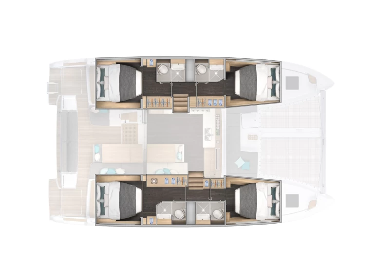 Yacht charter San Miguel De Abona cheap Lagoon 43