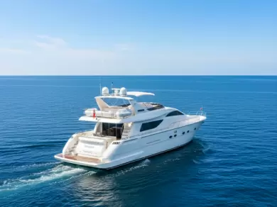 Yacht charter Miami cheap Aicon75 fly bridge 