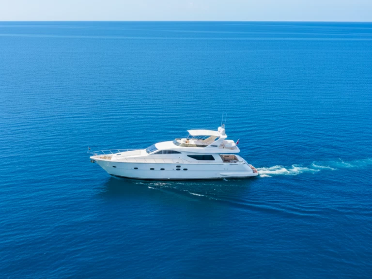 Luxury Yacht rental with or without captain Aicon Miami